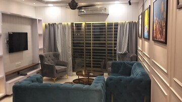 Living Room in 4 BHK Apartment at Lodha Luxuria Westgate, Majiwada – for Rent
