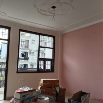 Living Room in 2 BHK Builder Floor at Khirki Extension – for Rent