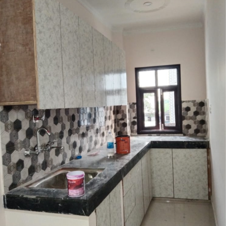 Kitchen, khirki extension 2 Bedroom 800 Sq.Ft. Builder Floor In Khirki Extension Delhi 8938545