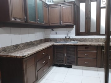 Kitchen in 3 BHK Builder Floor at Boutique Residential Apartments A-15 19, Vasant Vihar – for Rent