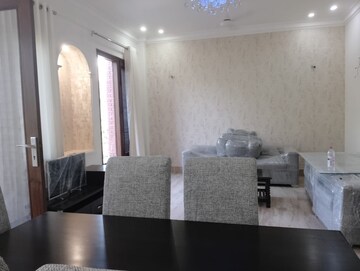 Living Room in 3 BHK Builder Floor at Boutique Residential Apartments A-15 19, Vasant Vihar – for Rent