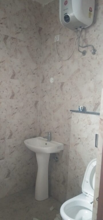 Bathroom in 3 BHK Apartment at Dhakoli – for Rent