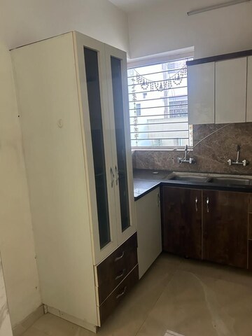 Kitchen in 3 BHK Apartment at MS Enclave Zirakpur, Dhakoli – for Rent