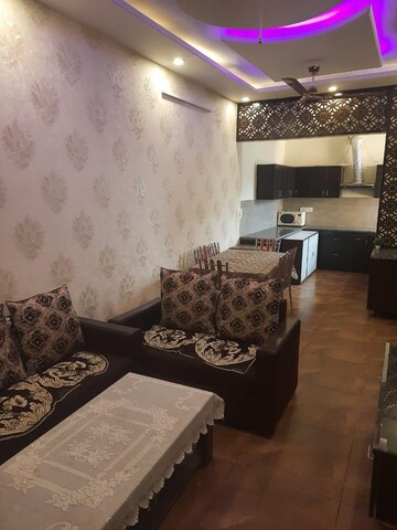 Living Room in 2 BHK Independent House at Dhakoli – for Rent