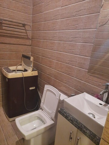 Bathroom in 2 BHK Independent House at Dhakoli – for Rent