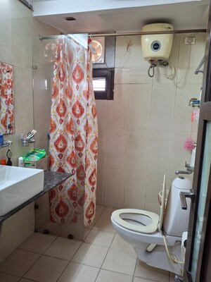 Bathroom in 3 BHK Apartment at Dhakoli – for Sale