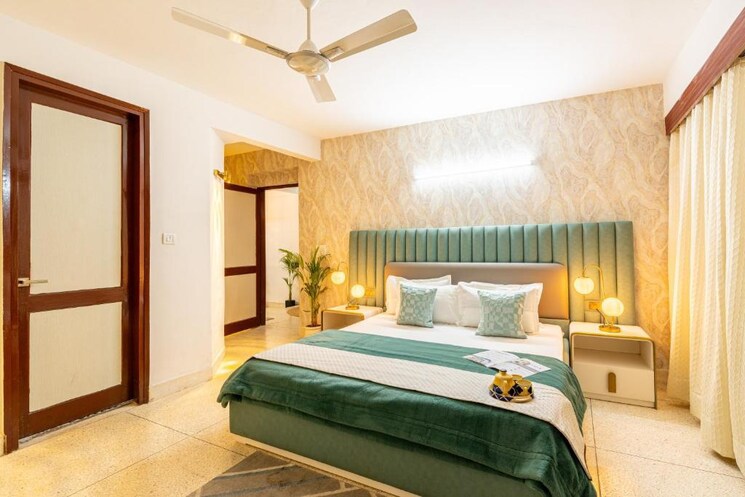Bedroom, panchsheel park 3 Bedroom 300 Sq.Yd. Builder Floor In Panchsheel Park Delhi 8938663