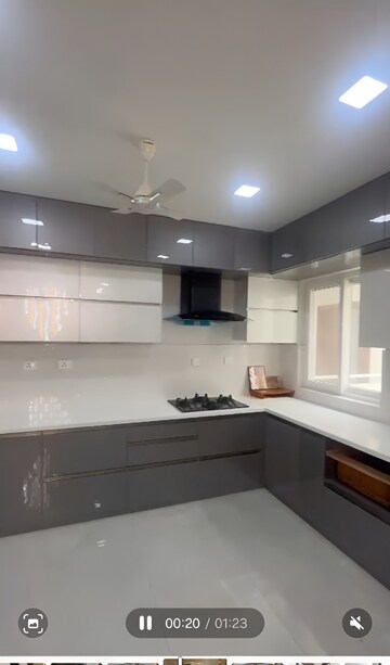 Kitchen in 3 BHK Apartment at Jayabheri The Summit, Narsingi – for Rent