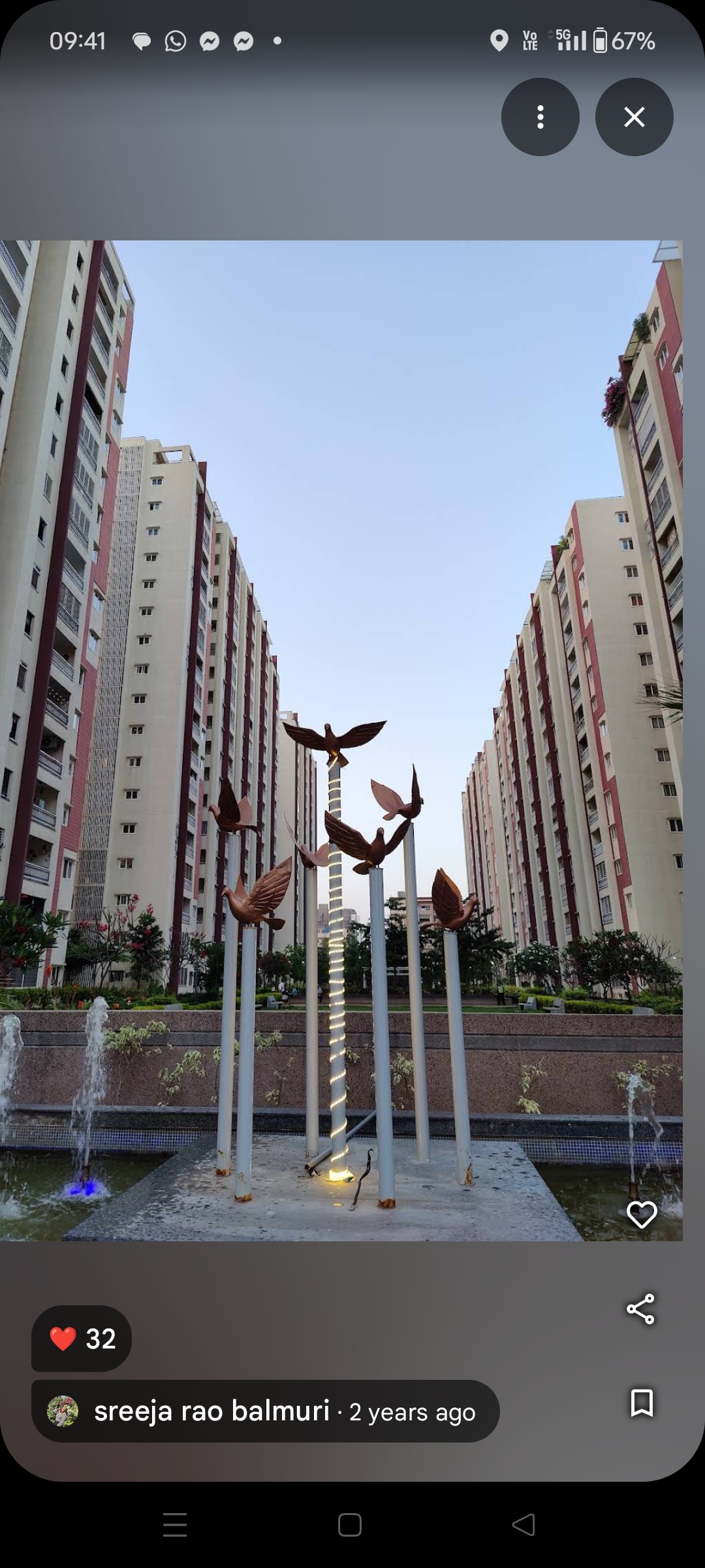 3 BHK + Pooja Room 2160 Sq.Ft. Apartment in My Home Vihanga