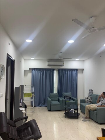 Living Room in 3 BHK Apartment at Celestia Spaces, Parel – for Rent