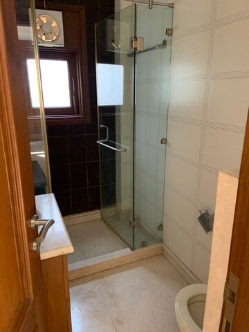 Bathroom in 3 BHK Builder Floor at Chattarpur – for Sale