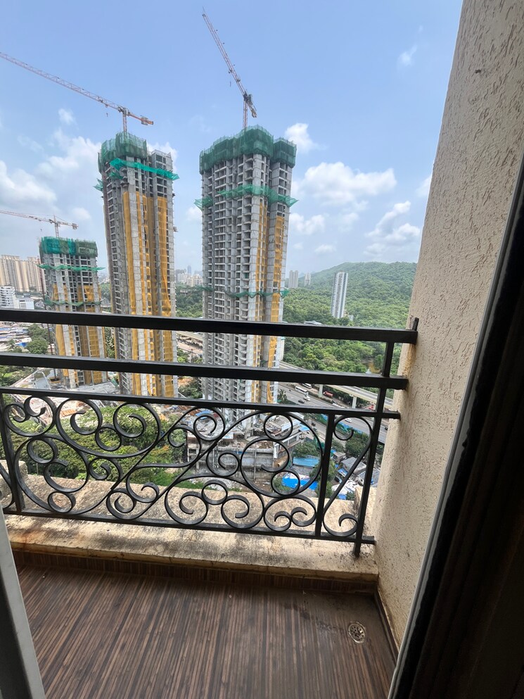 Balcony, vijay-galaxy 2 Bedroom 995 Sq.Ft. Apartment In Vijay Nagari Thane 8938802