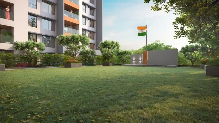 Garden, vasupujya-neco-park-central 2 Bedroom 849 Sq.Ft. Apartment In Kharadi Pune 8919600
