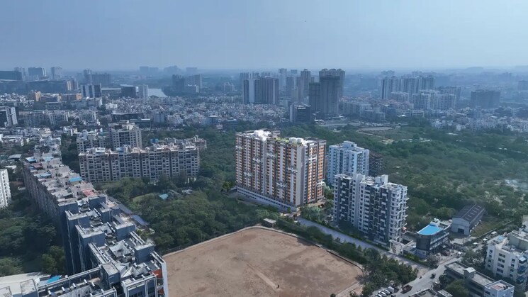 Exterior View, vasupujya-neco-park-central 2 Bedroom 849 Sq.Ft. Apartment In Kharadi Pune 8919600