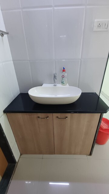 Bathroom in 2 BHK Apartment at Rashi Tower, Goregaon East – for Rent