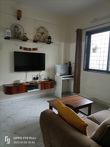 Living Room in 1 BHK Villa at Karve Nagar – for Rent