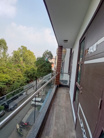 Balcony in 2 BHK Builder Floor at Old Rajinder Nagar – for Rent