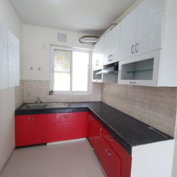 Kitchen in 3 BHK Apartment at BPTP Parkland Pride Phase 2, Sector 77 – for Rent