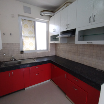 Kitchen in 3 BHK Apartment at BPTP Parkland Pride Phase 2, Sector 77 – for Rent