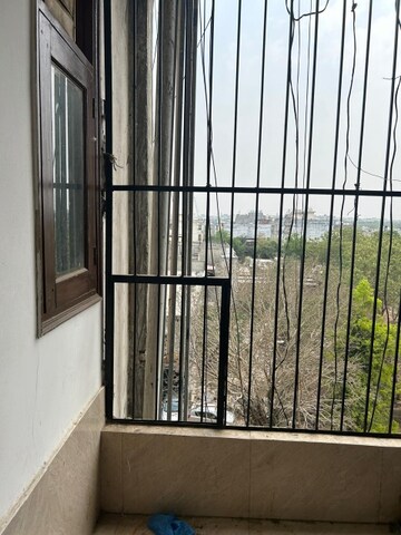 Balcony in 2 BHK Apartment at Freedom Fighters Enclave – for Rent