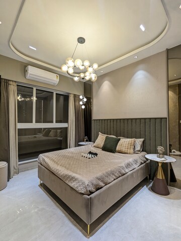 Bedroom in 2 BHK Apartment at Bhairav Ocean Breeze, Kandivali West – for Sale