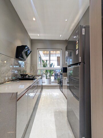 Kitchen in 2 BHK Apartment at Bhairav Ocean Breeze, Kandivali West – for Sale