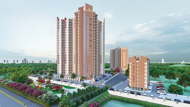 Exterior View, dragon-age-nottingham-homz 2 Bedroom 1245 Sq.Ft. Apartment In Bakkas Lucknow 8939006