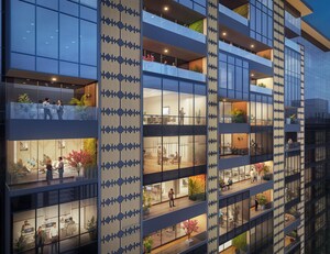  Office Space – Exterior View View at Squarefeet Centrum, Wagle Industrial Estate - for Sale