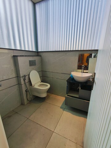 Bathroom in 3 BHK Builder Floor at Sushant Vyapaar Kendra, Sector 43 – for Rent