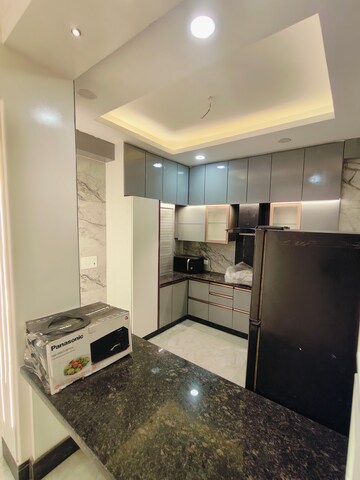 Kitchen in 3 BHK Builder Floor at Sushant Vyapaar Kendra, Sector 43 – for Rent