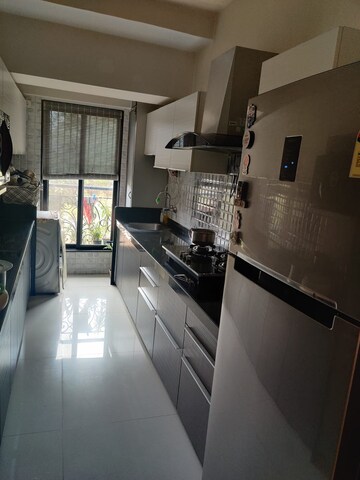 Kitchen in 2 BHK Apartment at Adani Ten BKC, Bandra East – for Rent
