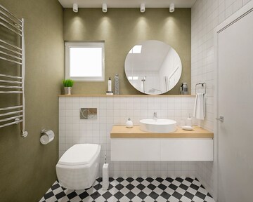 Attached Bathroom in 2 BHK Apartment at Ashutosh Nagar – for Sale