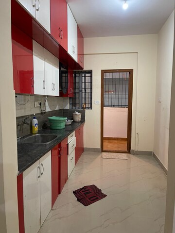 Kitchen in 2 BHK Apartment at Commanders Galaxy, Thanisandra Main Road – for Rent