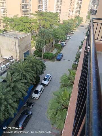 Balcony in 3 BHK Apartment at Omaxe Residency, Gomti Nagar – for Rent