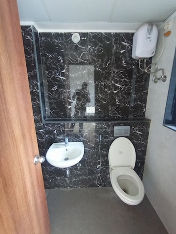 Bathroom in 3 BHK Apartment at Lodha Palava Aurora B and C, Dombivli East – for Rent