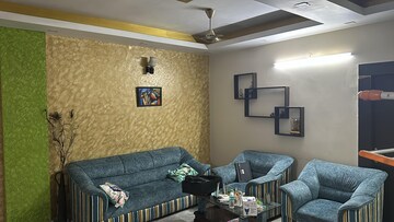 Living Room in 4 BHK Builder Floor at Freedom Fighters Enclave – for Rent