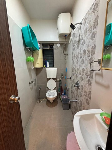 Bathroom in 2 BHK Apartment at Spark Mogra Vikas Chs, Andheri East – for Rent