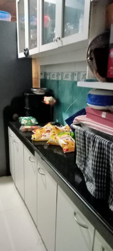 Kitchen in 1 BHK Apartment at Kanakia Sanskruti, Kandivali East – for Rent