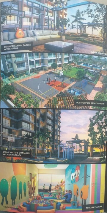 2 BHK Apartment – Exterior View View at Kasturi Regius, Kharghar Sector 12 - for Rent