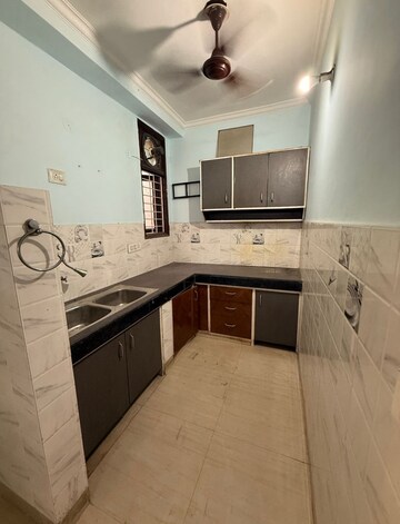 Kitchen in 2 BHK Builder Floor at Saket – for Rent