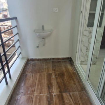 Balcony in 3 BHK Builder Floor at Kondapur – for Rent