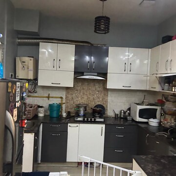 Kitchen in 3 BHK Apartment at Gardenia Golf City, Noida Central – for Rent