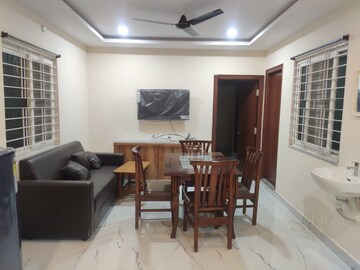 Living Room in 2 BHK Builder Floor at Kondapur – for Rent