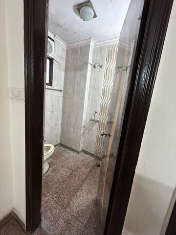 Building Lobby in 1 BHK Builder Floor at Freedom Fighters Enclave – for Rent