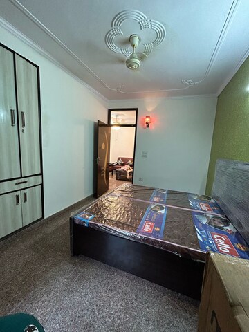 Bedroom in 1 BHK Builder Floor at Freedom Fighters Enclave – for Rent