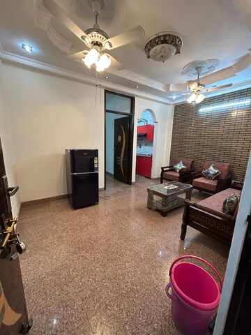 Master Bedroom in 1 BHK Builder Floor at Freedom Fighters Enclave – for Rent