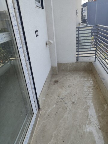 Balcony in 3 BHK Builder Floor at Freedom Fighters Enclave – for Rent