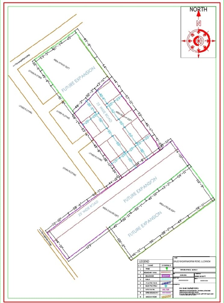 Exterior View, nagram road  1000 Sq.Ft. Plot In Nagram Road Lucknow 8939405