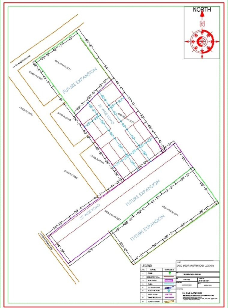 Exterior View, nagram road  1000 Sq.Ft. Plot In Nagram Road Lucknow 8939405