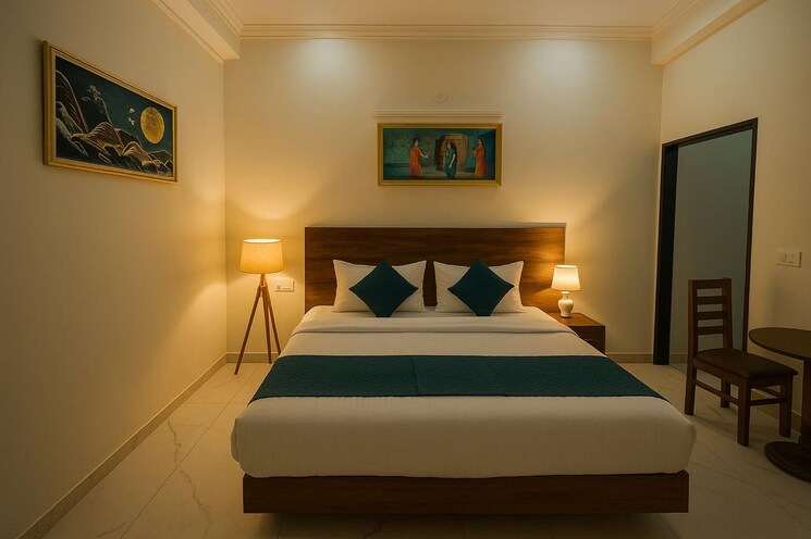 Bedroom, gaur-atulyam 2 Bedroom 955 Sq.Ft. Apartment In Omicron I Greater Noida Greater Noida 8939371